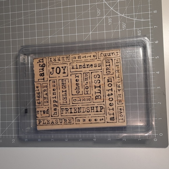 Word by Word Background stamp - Picture 3 of 3